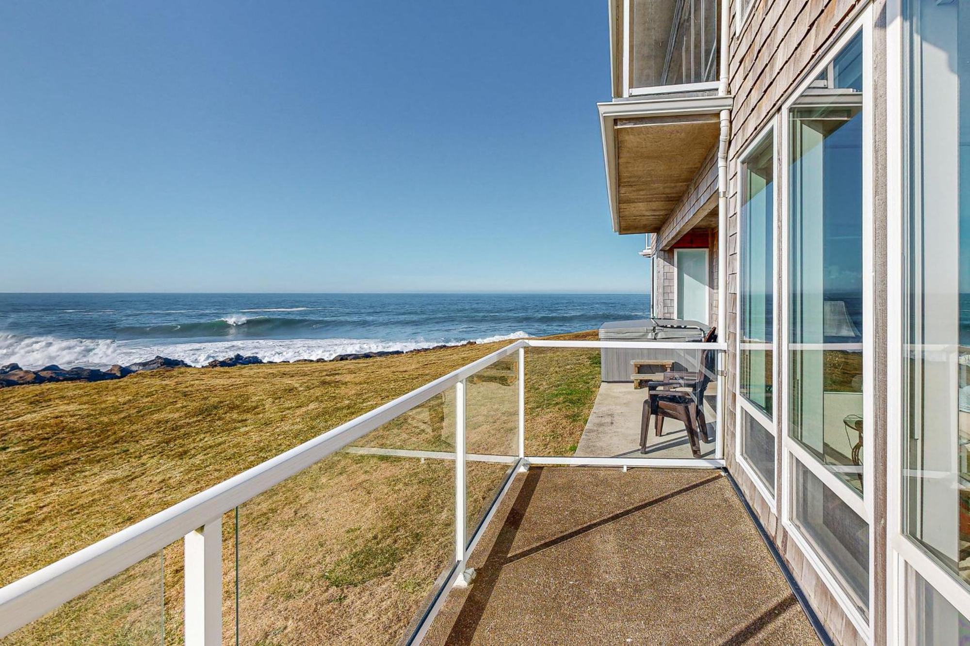 Ferienwohnung Ocean Star Depoe Bay Exterior foto
