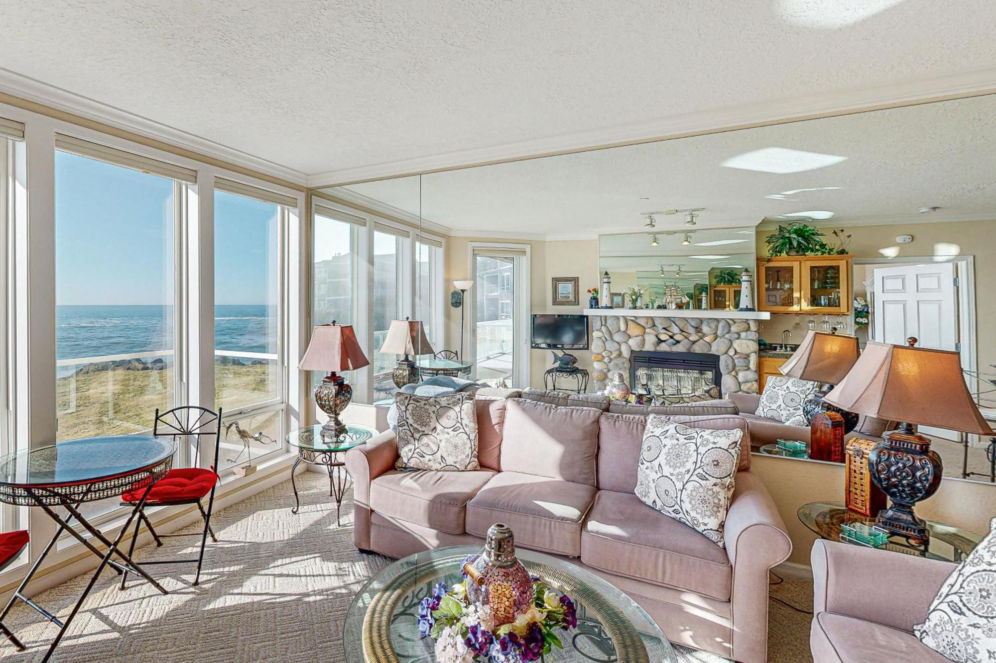 Ferienwohnung Ocean Star Depoe Bay Exterior foto